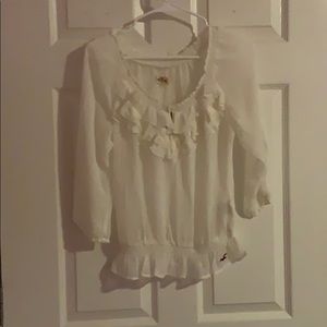 Sheer White blouse